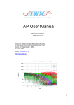 TAP User Manual