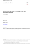 Quantitative studies of the nucleation of recrystallization in metals