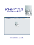 SC3-RAV™ 2015 - Baziw Consulting Engineers Ltd.