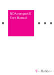 !”T§==Mobile=== MDA compact II User Manual