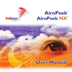 AiroPeek Windows user manual, for AiroPeek standard and