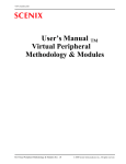 User`s Manual Virtual Peripheral ™ Methodology