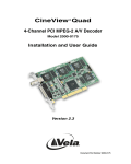 CineView® Quad - Vela Research LP