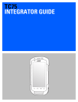 TC75 Integrator Guide