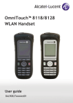 OmniTouch™ 8118/8128 WLAN Handset - Alcatel