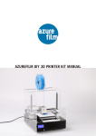 AZUREFILM DIY 3D PRINTER KIT MANUAL