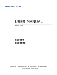 700041A - GE1050 User Manual