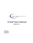 VCode User Guide