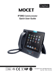 IP3092 Communicator Quick User Guide