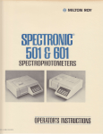 Milton Roy Spectronic SP501 601