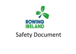 Rowing Ireland Safety Document 2012