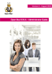 Open Bee R.M.A – Administrator Guide