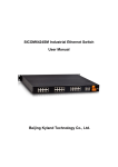 SICOM6424SM Industrial Ethernet Switch User Manual Beijing
