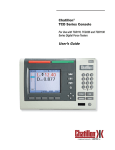 TCD Series Console User Manual