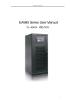 EA980 Series User Manual - Lanches