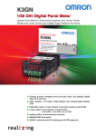 K3GN 1/32 DIN Digital Panel Meter