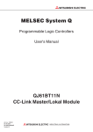 CC-Link System Master/Local Module User`s Manual