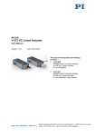 User Manual MP124E - Physik Instrumente