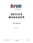 Device Manager User Manual