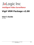 Vigil VRM Package v2.00 User`s Guide