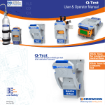 Crowcon Gas-Pro Portable Gas Detector User Manual DOWNLOAD