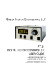 rt-21 digital rotor controller user guide