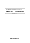 MCX314As User`s Manual