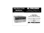 BK Precision Triple Output Power Supply