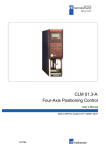 CLM 01.3-A Four-Axis Positioning Control - Bosch Rexroth