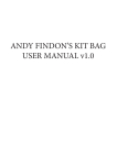 ANDY FINDON`S KIT BAG USER MANUAL v1.0