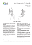 Instruction Guide Liko SilhouetteSling™, Mod. 22