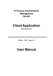 Client Application User Manual