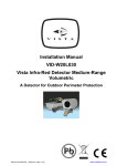 Installation Manual VID-W20L030 Vista Infra-Red