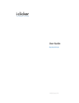 User Guide - i>Clicker