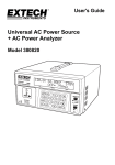 Universal AC Power Source + AC Power Analyzer