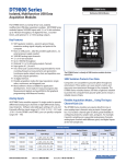 DT9800 Series Datasheet