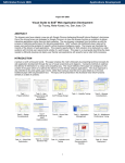 007-2009: Visual Guide to SAS® Web Application Development