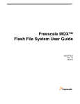 Freescale MQX™ FFS User Guide