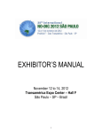 EXHIBITOR`S MANUAL - Acqua Consultoria