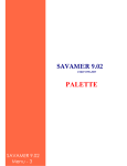 PALETTE SAVAMER 9.02