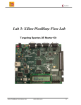 Lab 3: Xilinx PicoBlaze Flow Lab