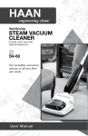 STEAM VACUUM CLEANER