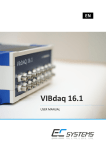 VIBdaq 16.1 - User manual