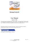 DamageControl2 User Manual - Penninga Engineering Inc.