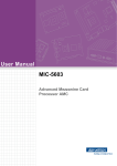 User Manual MIC-5603 - Advantech