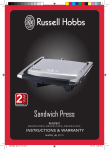 Sandwich Press - Russell Hobbs