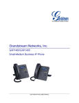 Grandstream Networks, Inc.