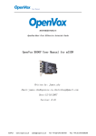OpenVox B800P User Manual for mISDN