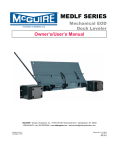 MEDLF Owner`s/User Manual