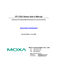 CP-132U Series User`s Manual